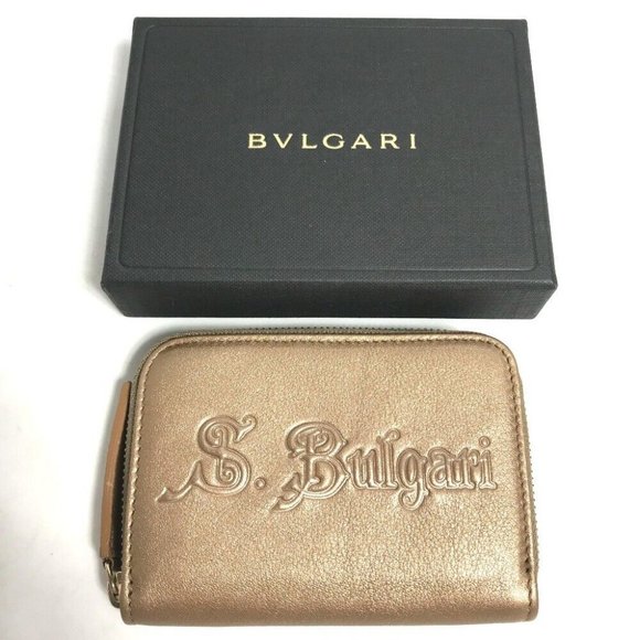 BVLGARI S.Bulgari Bvlgari Coin Compartment Wallet coin purse - Picture 9 of 13